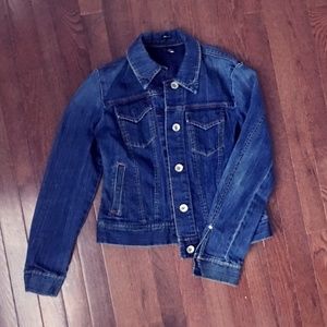 Gap stretch jean jacket xs